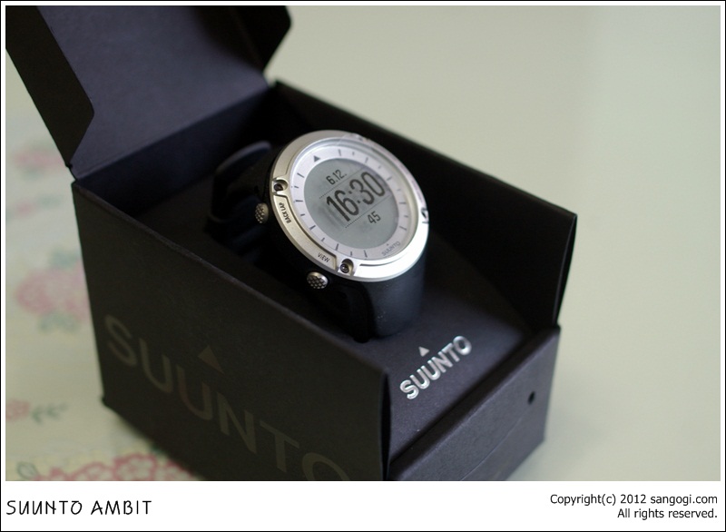 SUUNTO AMBIT 리뷰 #1 - 개봉기 및 사진편 :: 상오기 : 자전거 여행과 GPS~!